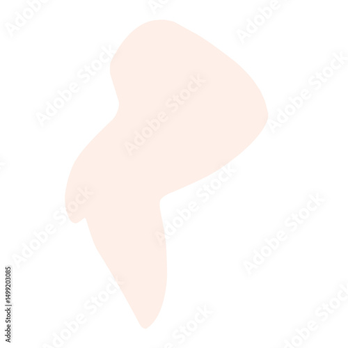 Chicken Meat Flat Illustration 