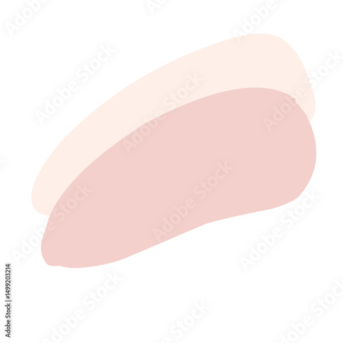 Chicken Meat Flat Illustration 