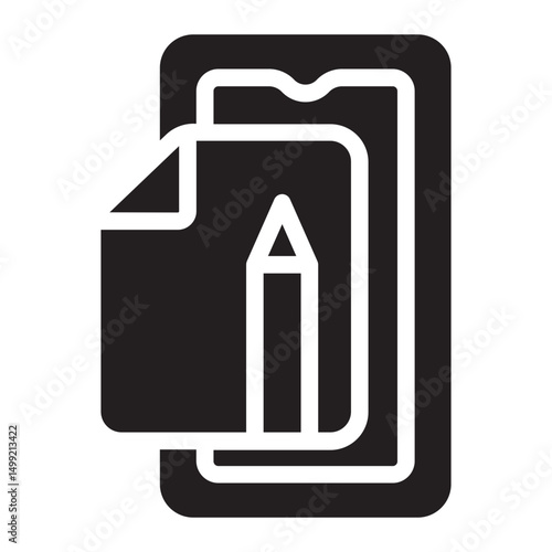 note glyph icon