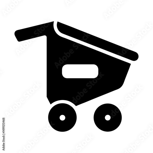 remove from cart icon ecommerce retail vector
