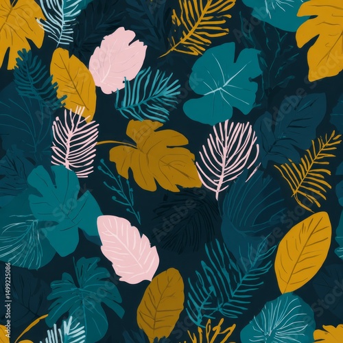 Tropical leaf pattern in mu...
