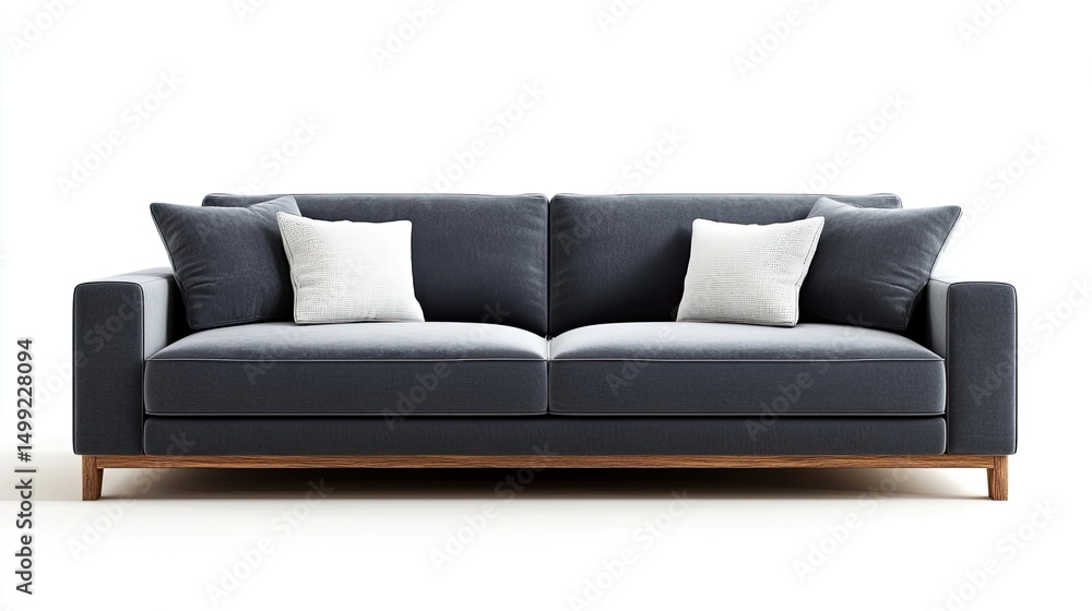 Modern sofa isolated on white background Modern sofa isolated on white background