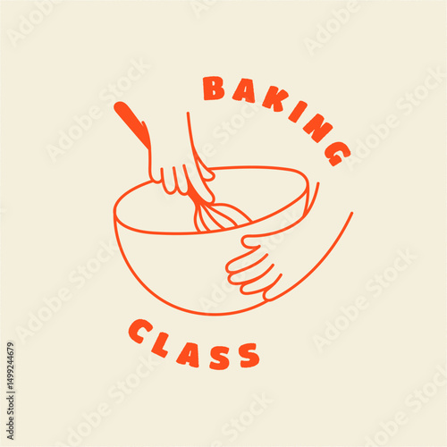 Vector logo design template and graphic elements for advertising, branding, posters and banners, print and poster, bakery and pastry shop emblem