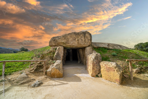 Archaeological Dolmens of Antequera, Malaga province, Spain, Europe