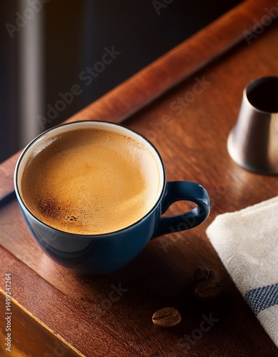 Obraz na płótnie Espresso coffee on the table