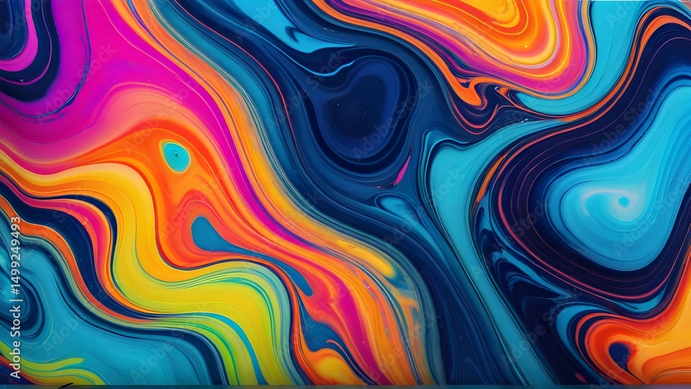Vibrant Swirling Liquid Art Backgrounds Vibrant Swirling Liquid Art Backgrounds