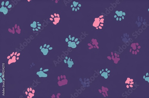 A repeating pattern of mult...