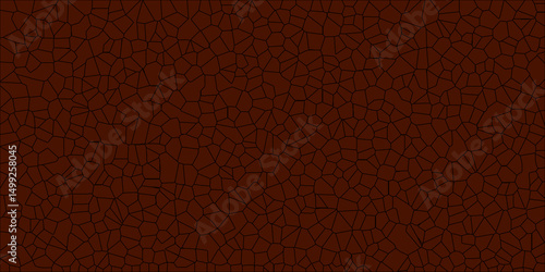 A stylized interpretation of a fragmented and tiled layout

