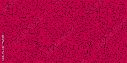Cell-like tiling system that mimics natural fragmentation

