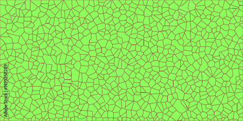 Cell-like tiling system that mimics natural fragmentation

