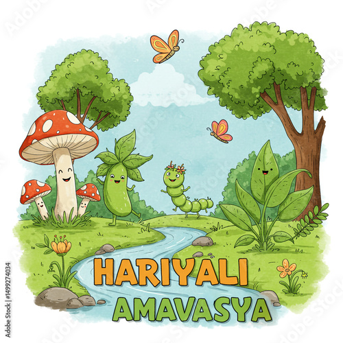 Hariyali Amavasya: Cute Nat...