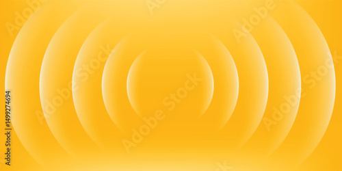 Sun protection from ultraviolet light, in futuristic glowing vector illustration on light background. Сircular barrier to block UV radiation. Template for beauty product, bubble shield effect