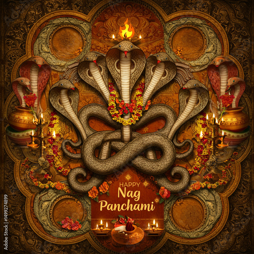 Happy Nag Panchami: Five-He...