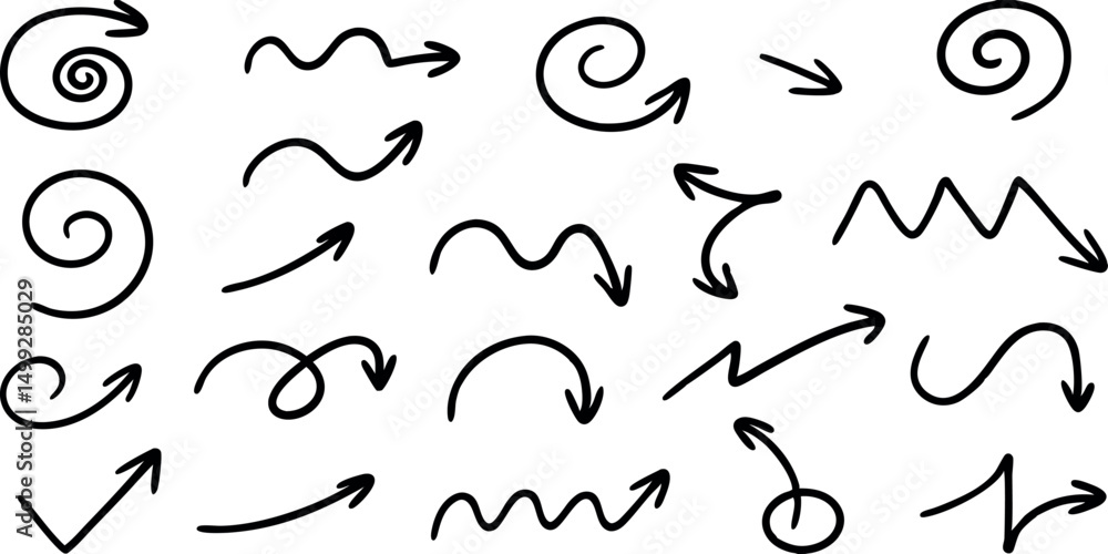 Hand Drawn Style Simple Shapes Fun and Good Pattern Hand Drawn Style Simple Shapes Fun and Good Pattern
