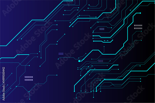 circuit board background