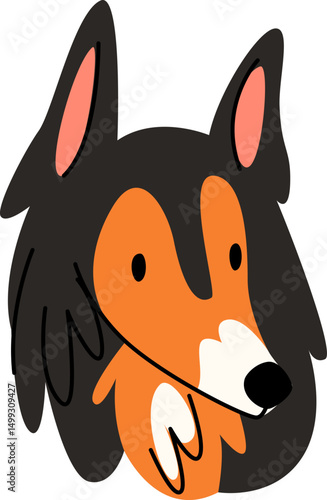 Doodle Dog Portrait