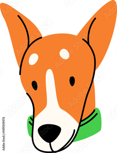 Doodle Dog Portrait
