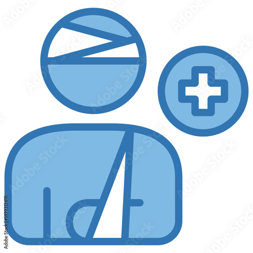 Injured Patient Icon