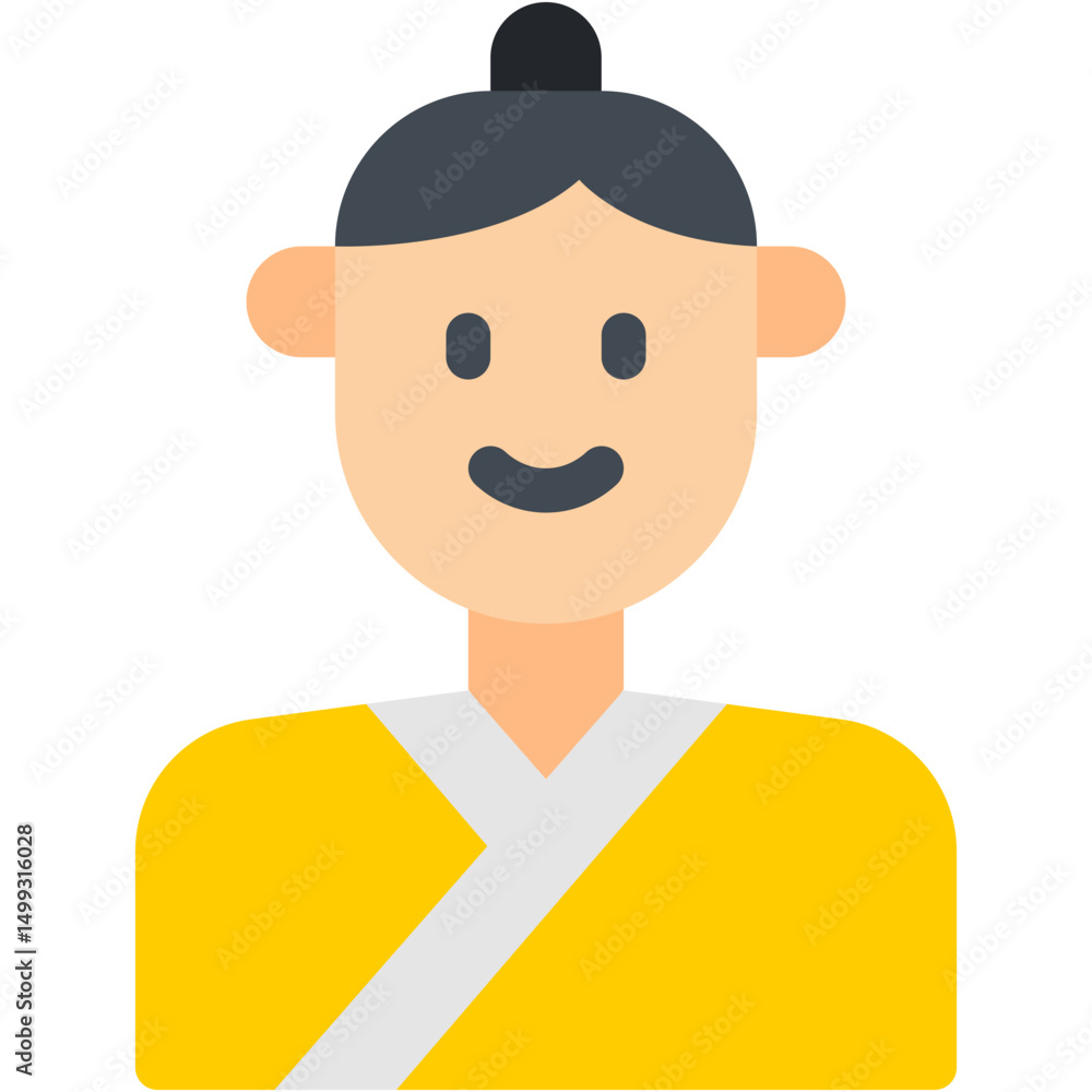 Vector Icon Qu Yuan, Cultures, User, Chinese, Avatar, Man Vector Icon Qu Yuan, Cultures, User, Chinese, Avatar, Man