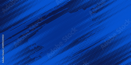 blue color pattern gradient grunge texture background. Dots pop art comics sport style vector illustration Abstract background dark blue with modern corporate concept. modern vector eps 10