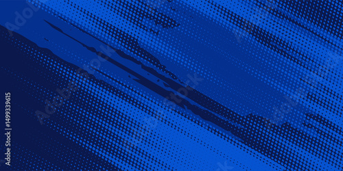 blue color pattern gradient grunge texture background. Dots pop art comics sport style vector illustration Abstract background dark blue with modern corporate concept. modern vector eps 10