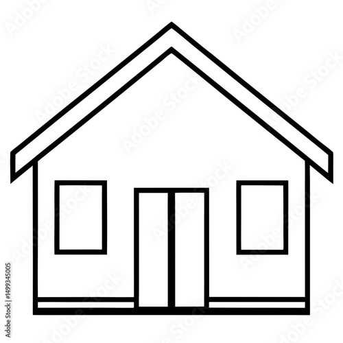 house icon vector illustration