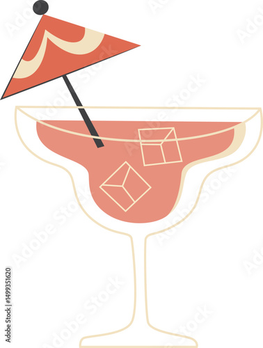 Red Juice in Glass