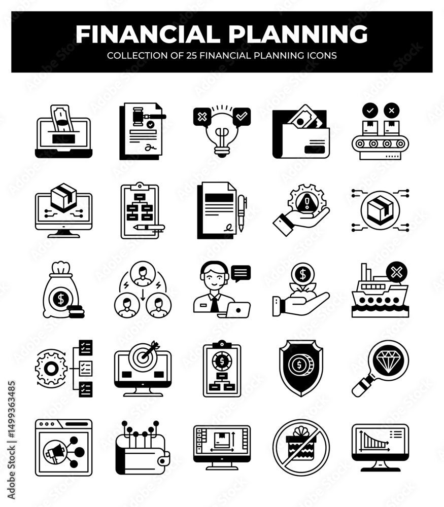 Financial Planning Icons: A Comprehensive Guide to Business Strategy Financial Planning Icons: A Comprehensive Guide to Business Strategy