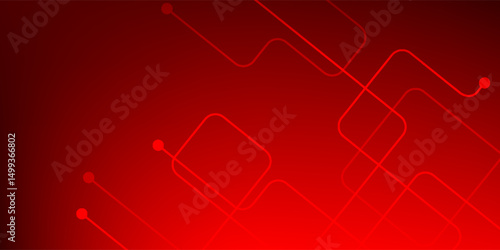 Digital technology speed connects dark red background, abstract communication background, innovative future technology data, internet network connection, AI big data