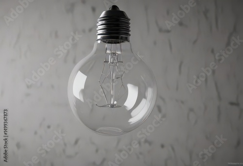 Roughly drawn light bulb, shaded lines, invention idea,  vintage,  sketch