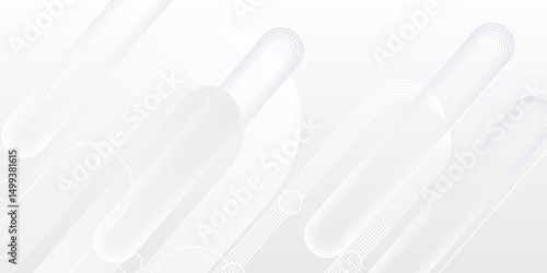 Abstract white background. Minimal geometric white light background abstract design. Eps10