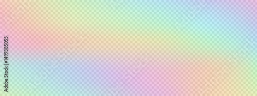 Realistic rainbow light effect spectral flare vector illustration. Overlay effect on transparent background