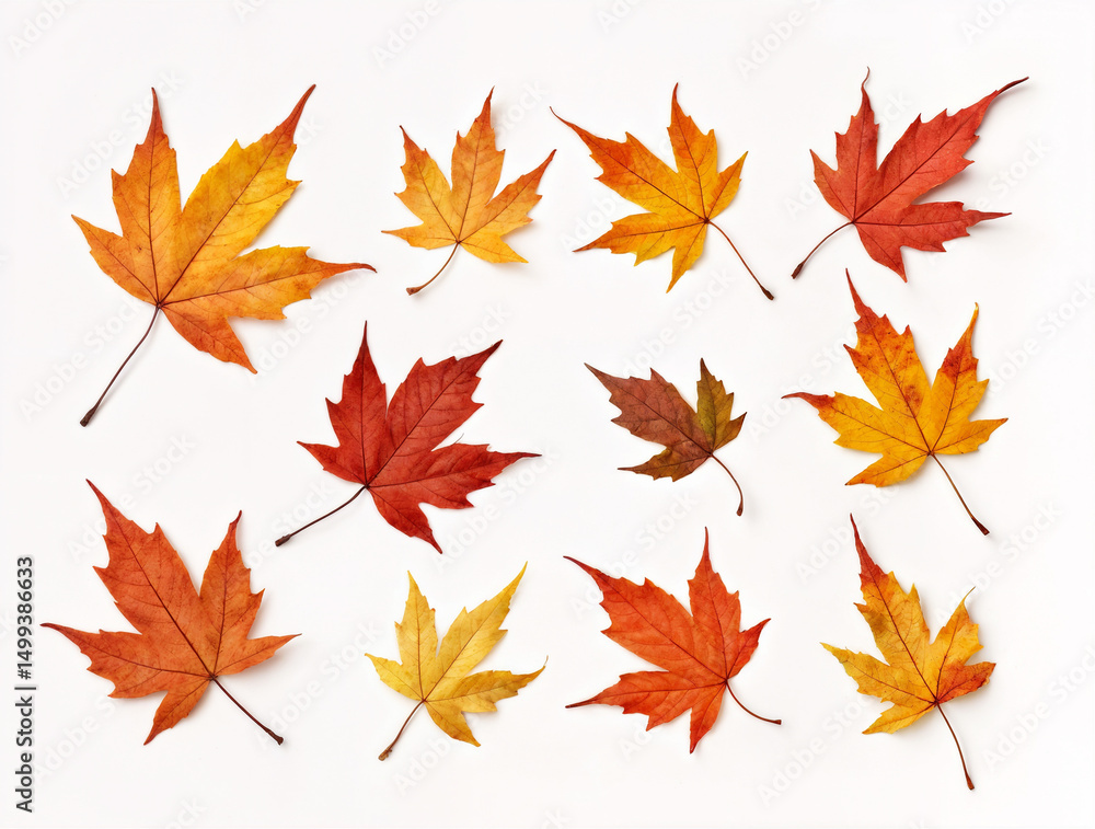 Each leaf a whisper from autumn—colorful goodbyes on crisp wind. Each leaf a whisper from autumn—colorful goodbyes on crisp wind.