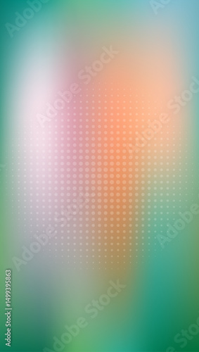 Ethereal Bloom Background with Mesh Reflection