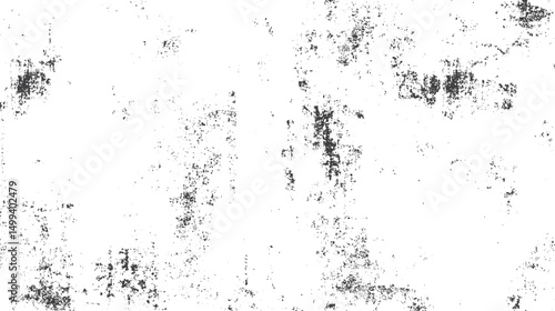Distressed noise texture with rust effect. Cracked metal grain overlay in vector form. Designed for old-style poster and banner art.