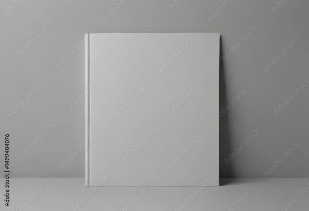 Blank magazine cover mockup, grey background Ideal for showcasing designs , print, editorial design, mockup design Blank magazine cover mockup, grey background Ideal for showcasing designs , print, editorial design, mockup design