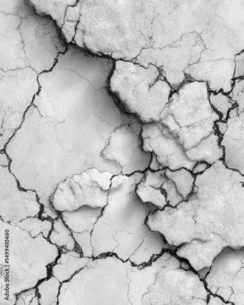 Grey Cracked Stone Texture Background Grey Cracked Stone Texture Background