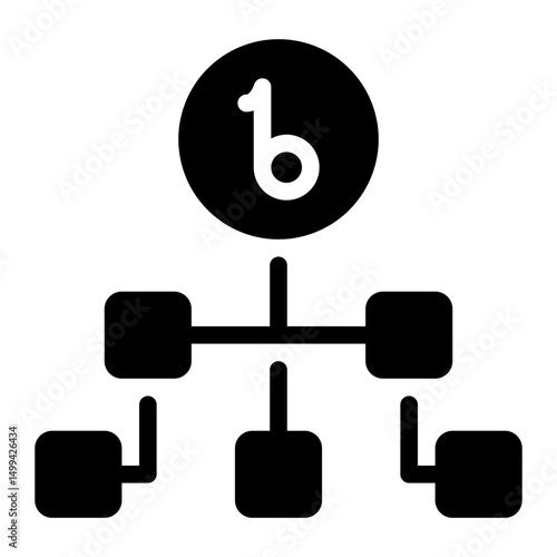 organization glyph icon