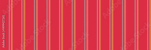 Rverlay background seamless fabric, africa vertical texture textile. Vigure stripe vector pattern lines in red and teal colors.