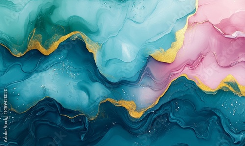 Abstract marbled background design