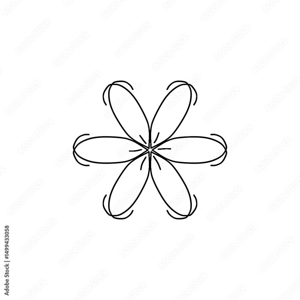 Naklejka premium abstract floral background