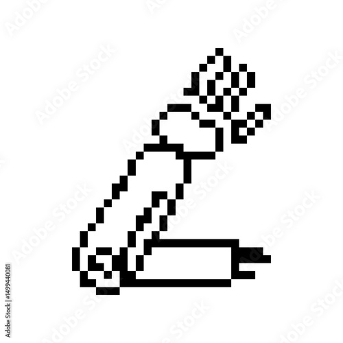 pixelate robotic hand