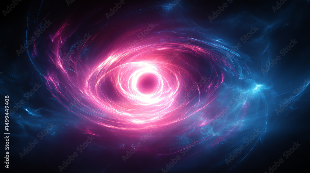 blue and purple illustration, AI generated blue and purple illustration, AI generated