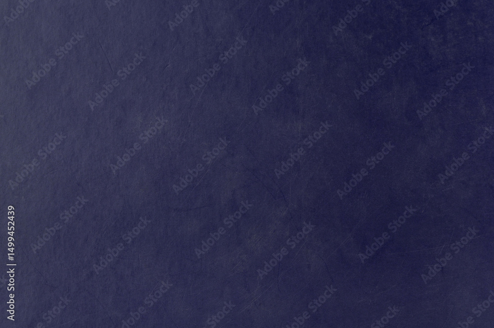 Fototapeta premium Rough dark blue paper background