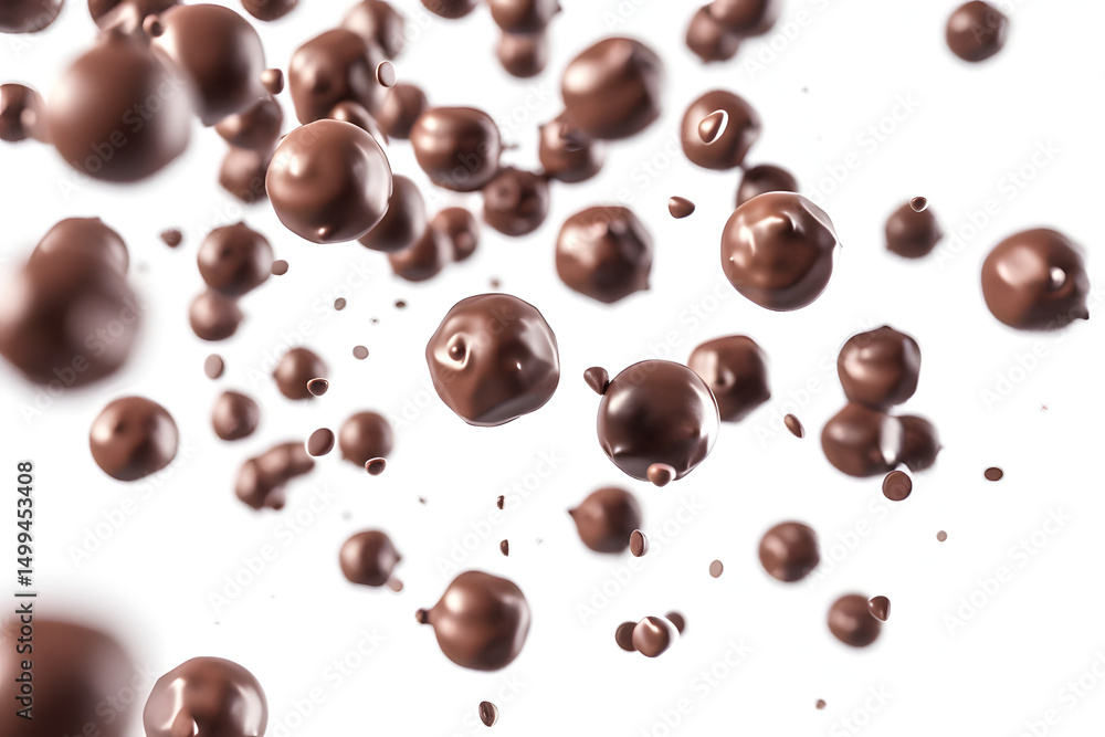 custom made wallpaper toronto digitalfloating chocolate truffles in air