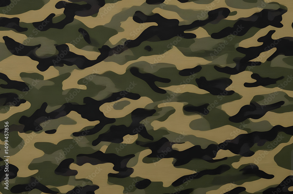 Fototapeta premium camouflage, dark background, army print, khaki, green protective, stylish design for fabric