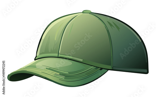 Green Baseball Cap