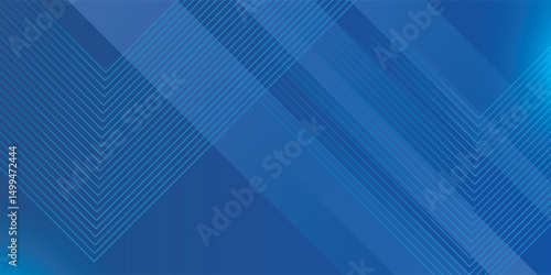 Modern abstract blue background with light multiply and shiny effect vector illustration. Suit for business, corporate, banner, backdrop and much more