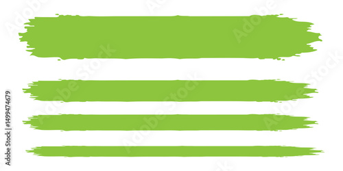 Creative Brush Strokes Vector Bundle, Vector Brush Strokes Collection for Digital Design,