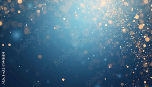 oxford blue And Platinum gold dots abstract background gradient color Gradient Background